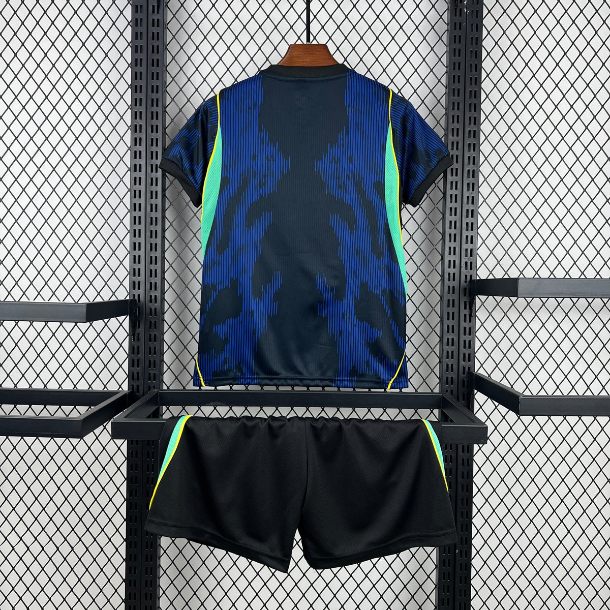 2026 Brazil Away Kids Kit