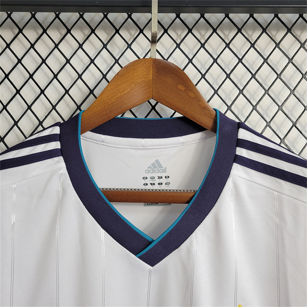 Real Madrid 12/13 Long Sleeve Home Kit