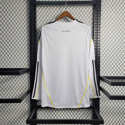 Real Madrid 09/10 Long Sleeve Home Kit