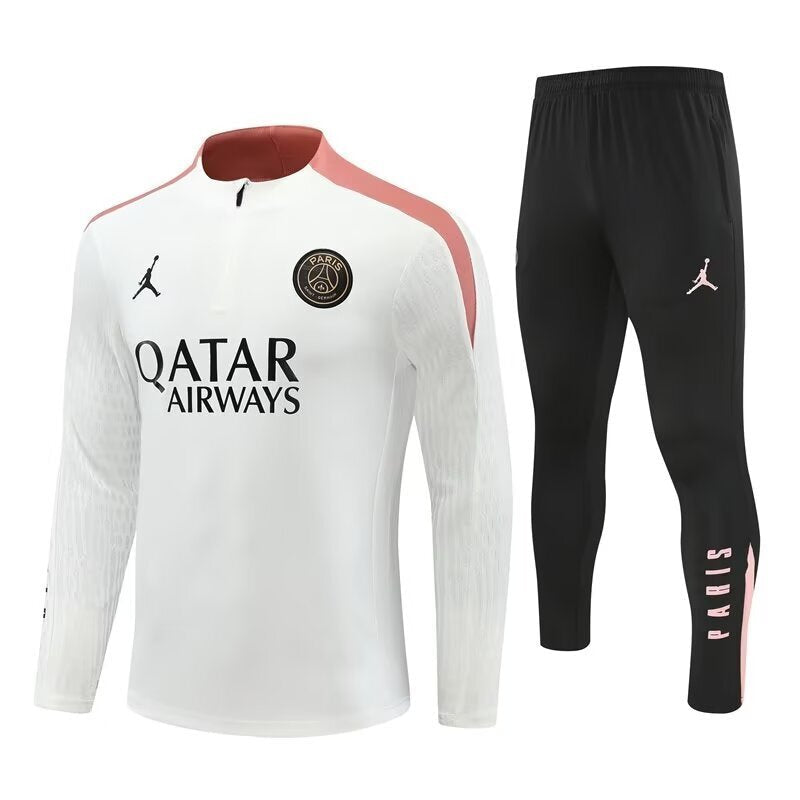 PSG Jordan 24/25 White Tracksuit